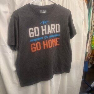 Under Armour “Go Hard or Go Home” HeatGear Tee – Youth XL (YXL)